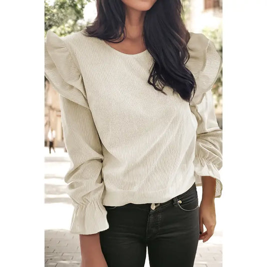 Carly corduroy blouse