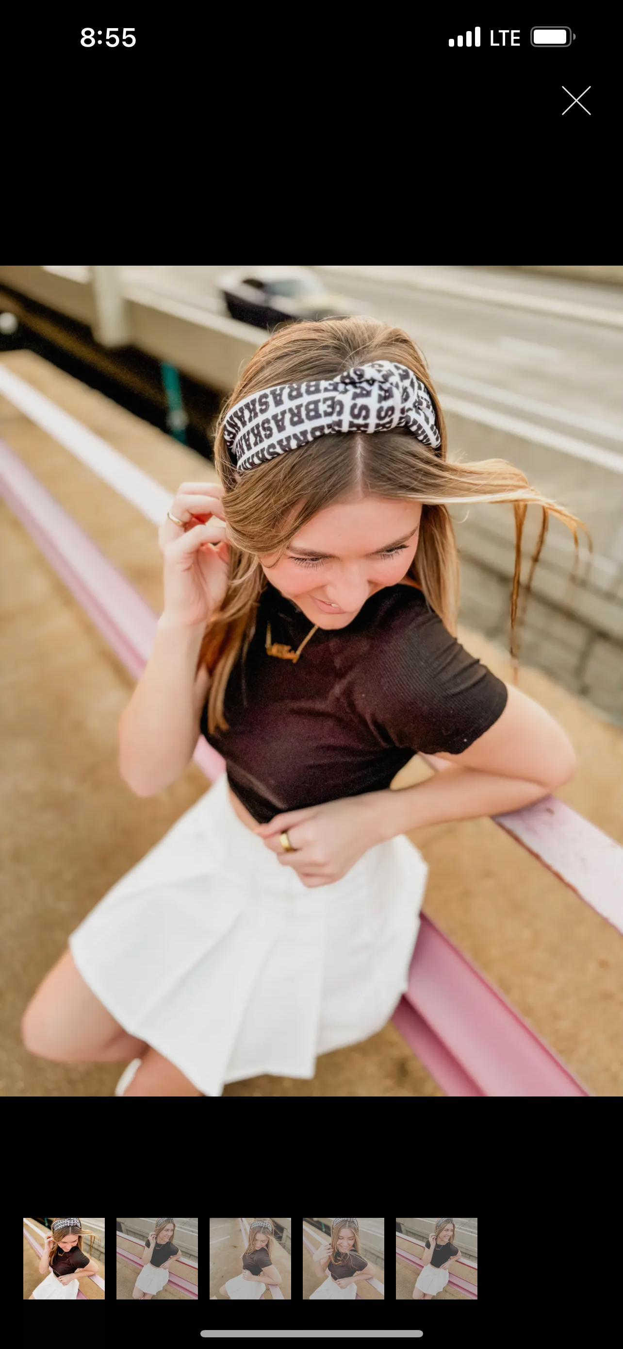 Game day headbands