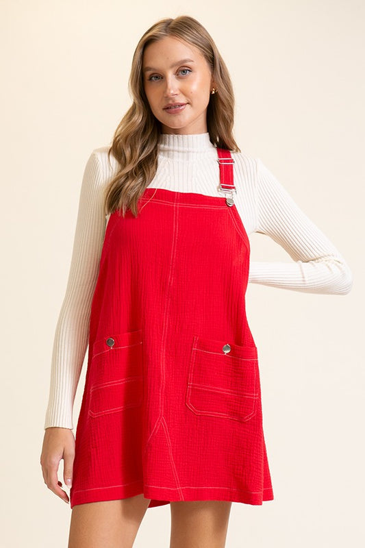Gracelyn overall dress