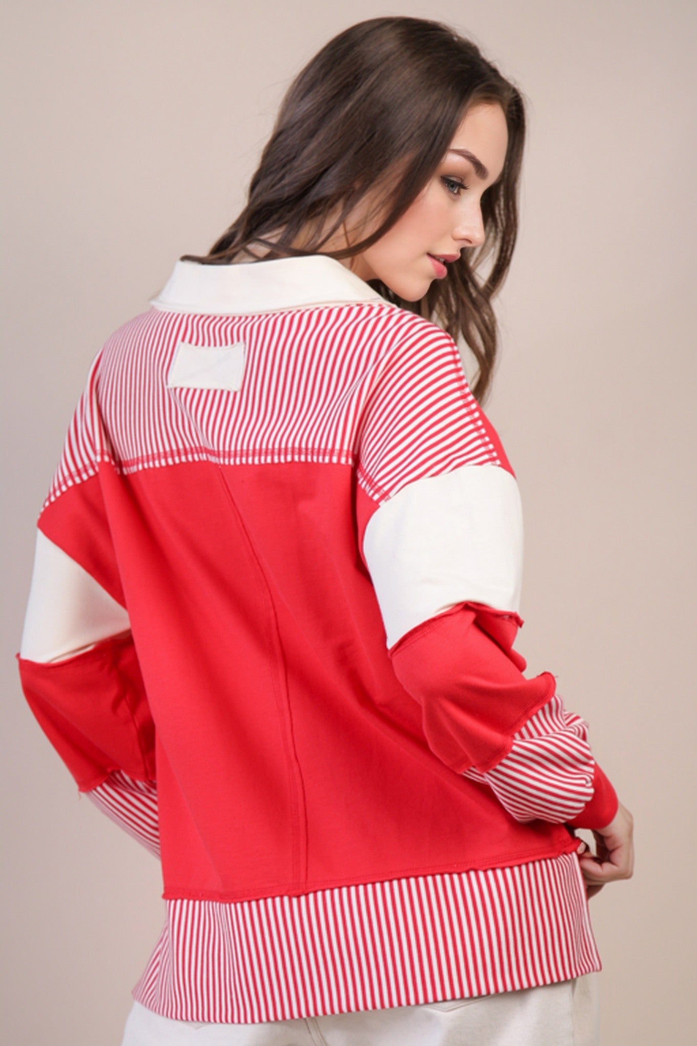 Chloe color block top