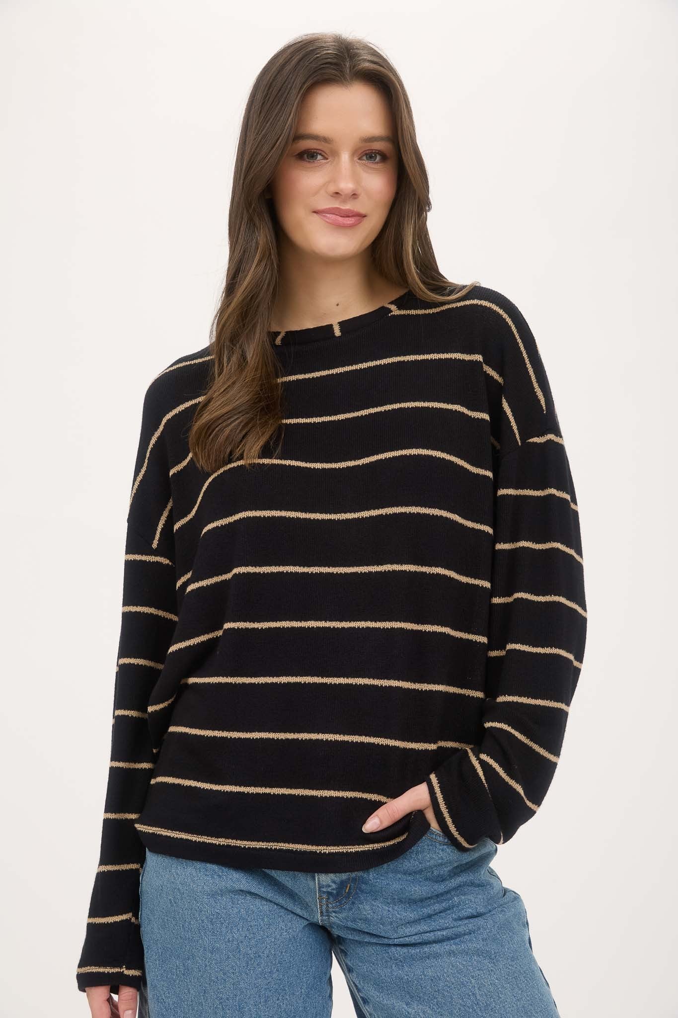 Aubrey striped sweater