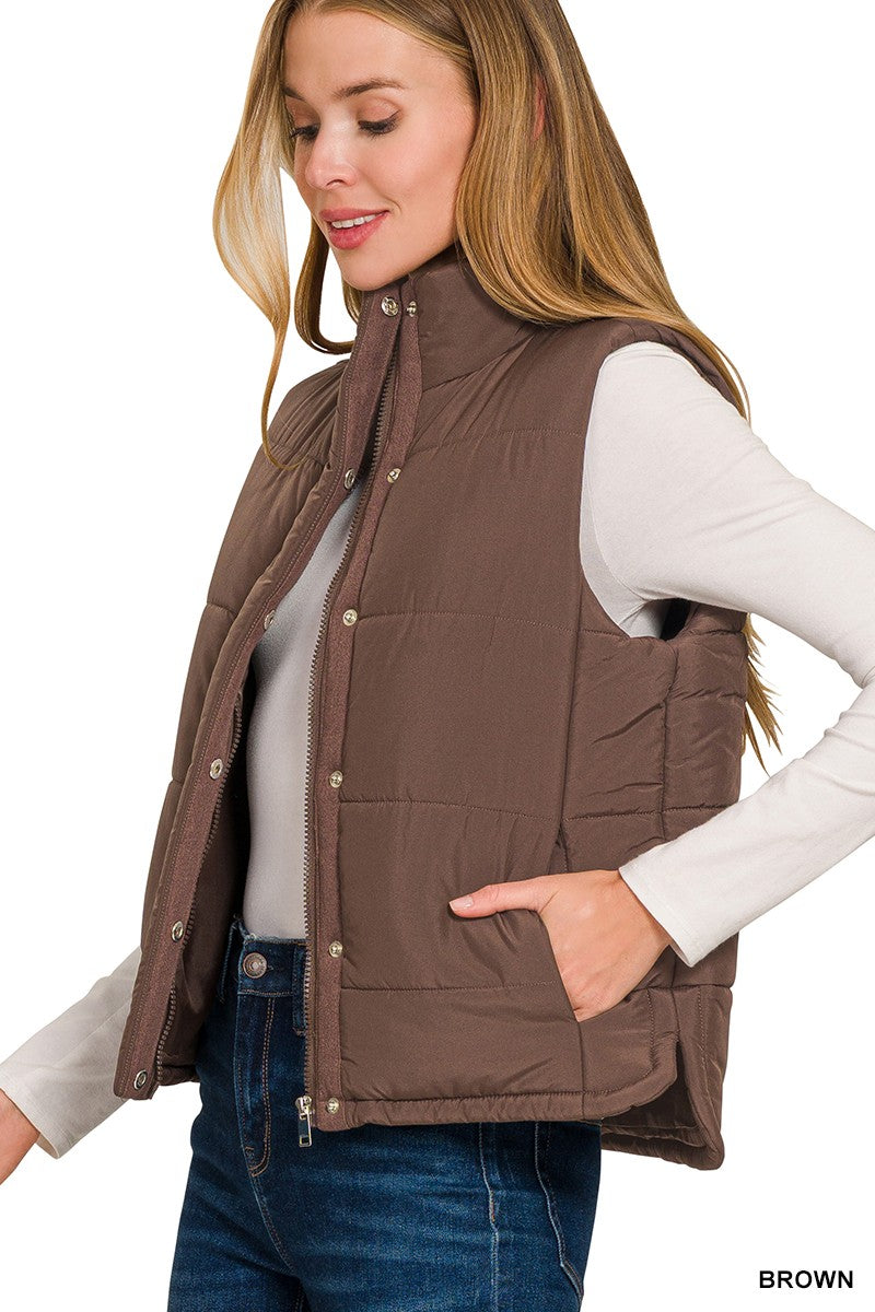 Quinn quilted vest