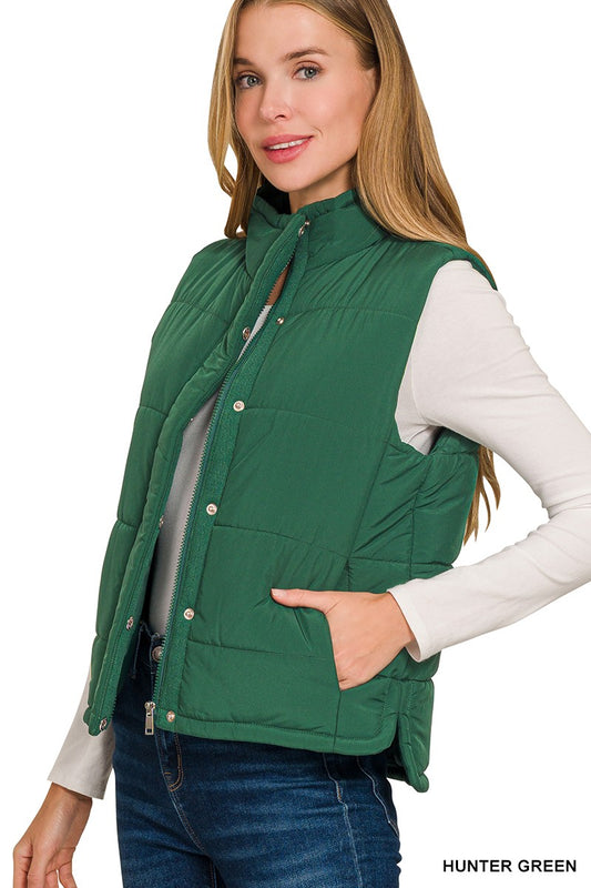 Quinn quilted vest