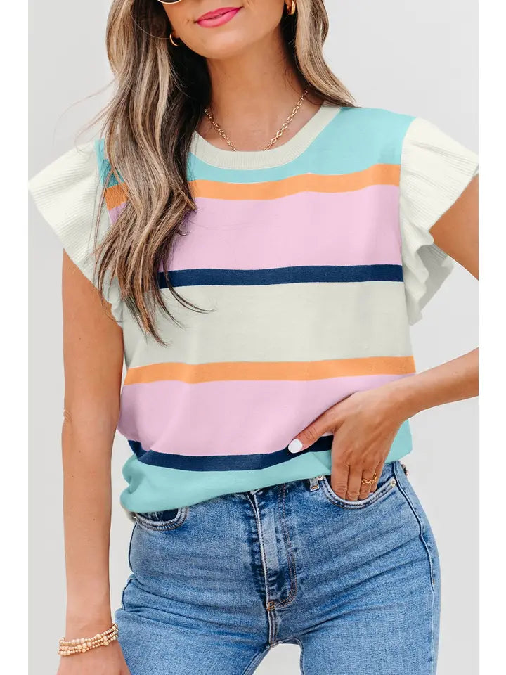 Jenna striped top