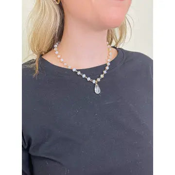 Three layer western necklace