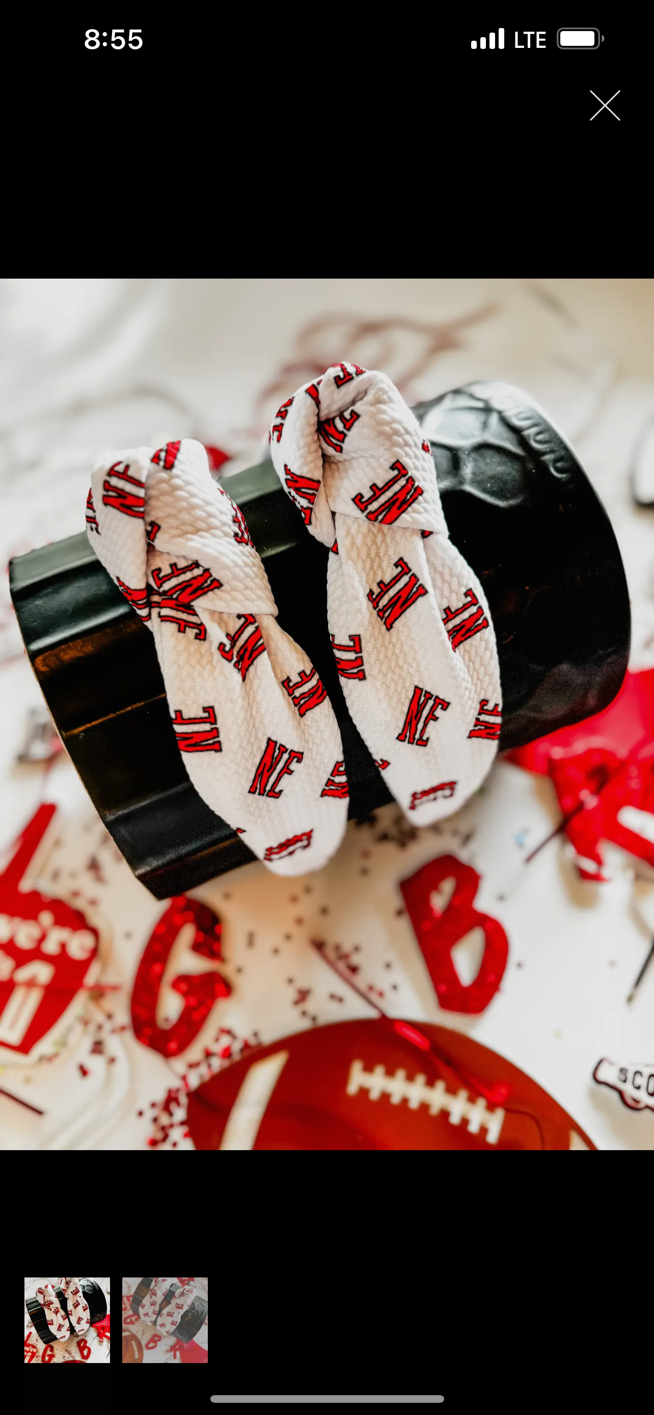 Game day headbands