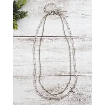 Three layer western necklace