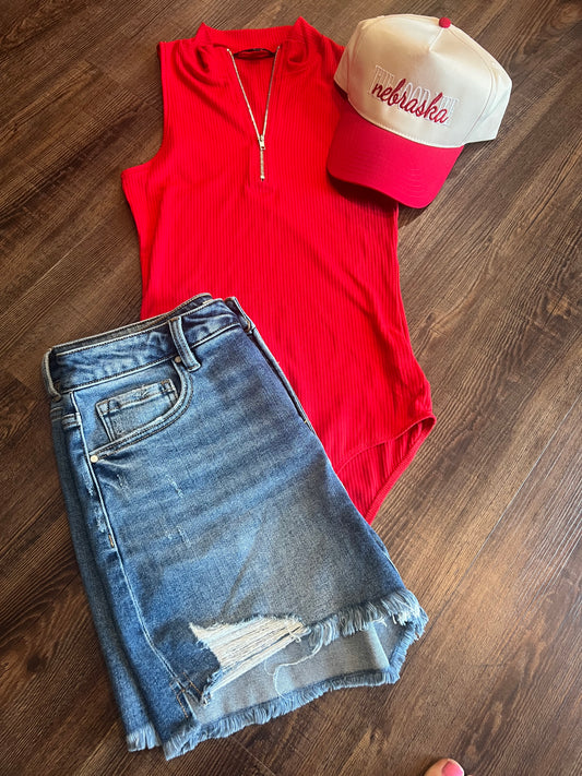 Ryleigh ribbed bodysuit