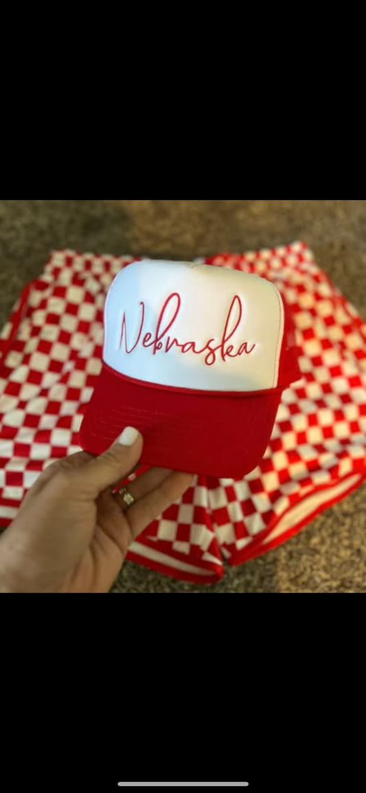 Nebraska trucker hat