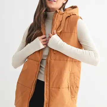 Blakely puffer vest