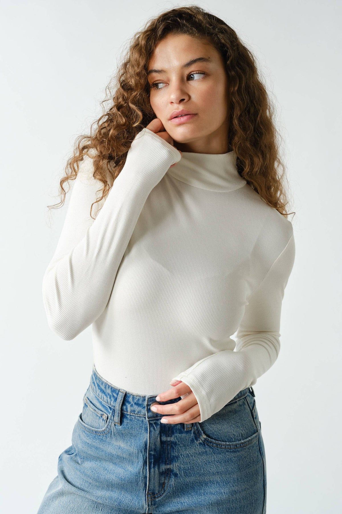 Ribbed Turtleneck
