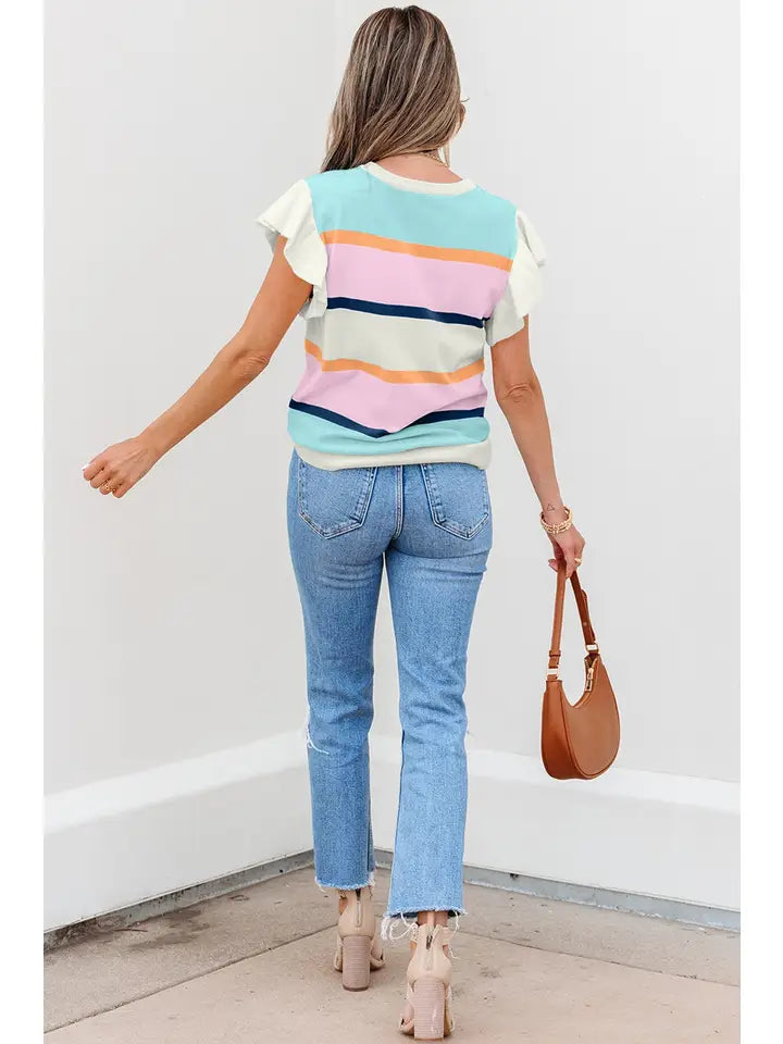 Jenna striped top