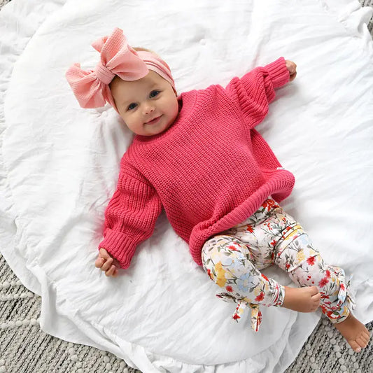 Deep pink sweater