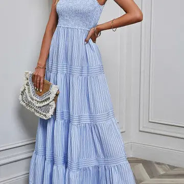 Striped Maxi Dress
