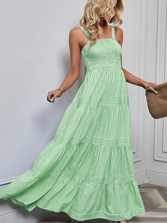 Striped Maxi Dress