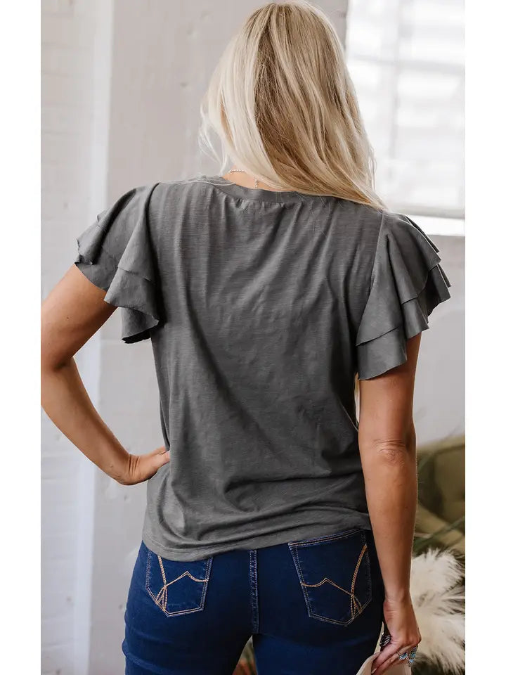 Chelsea charcoal top