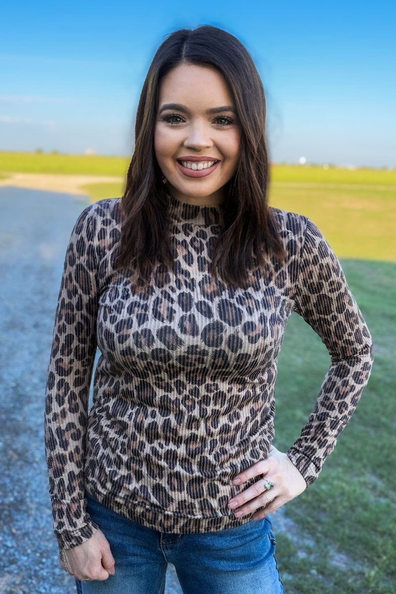 Leopard Top