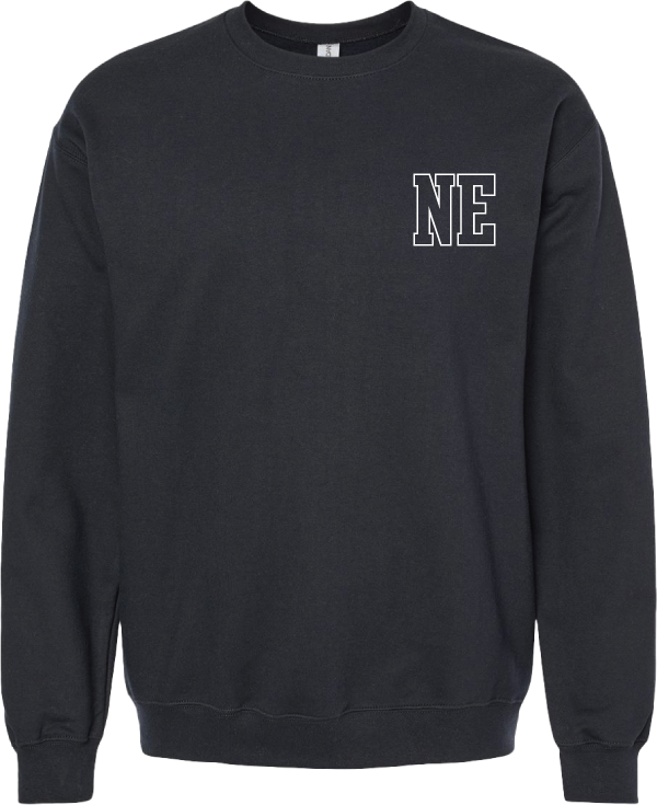 Nebraska puff print crew