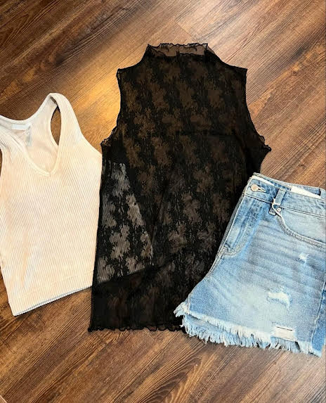 Luxley lace tank