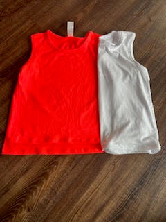 Youth girl muscle cropped tanks