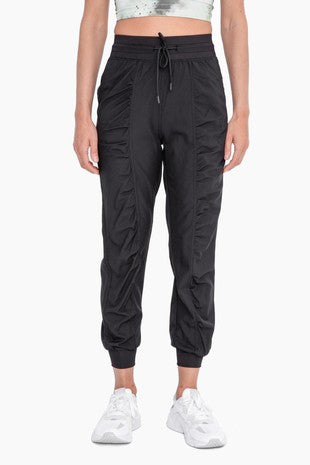 Mono B ruched front active joggers