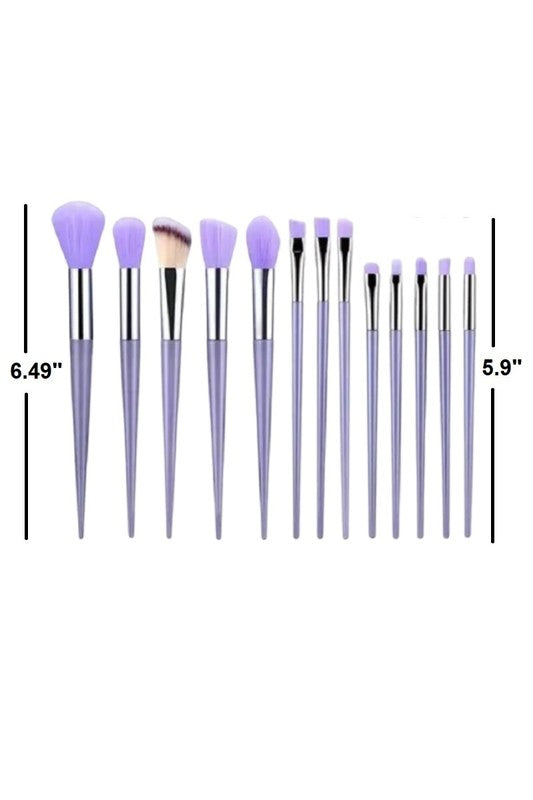 13 Piece Makeup Brush Set