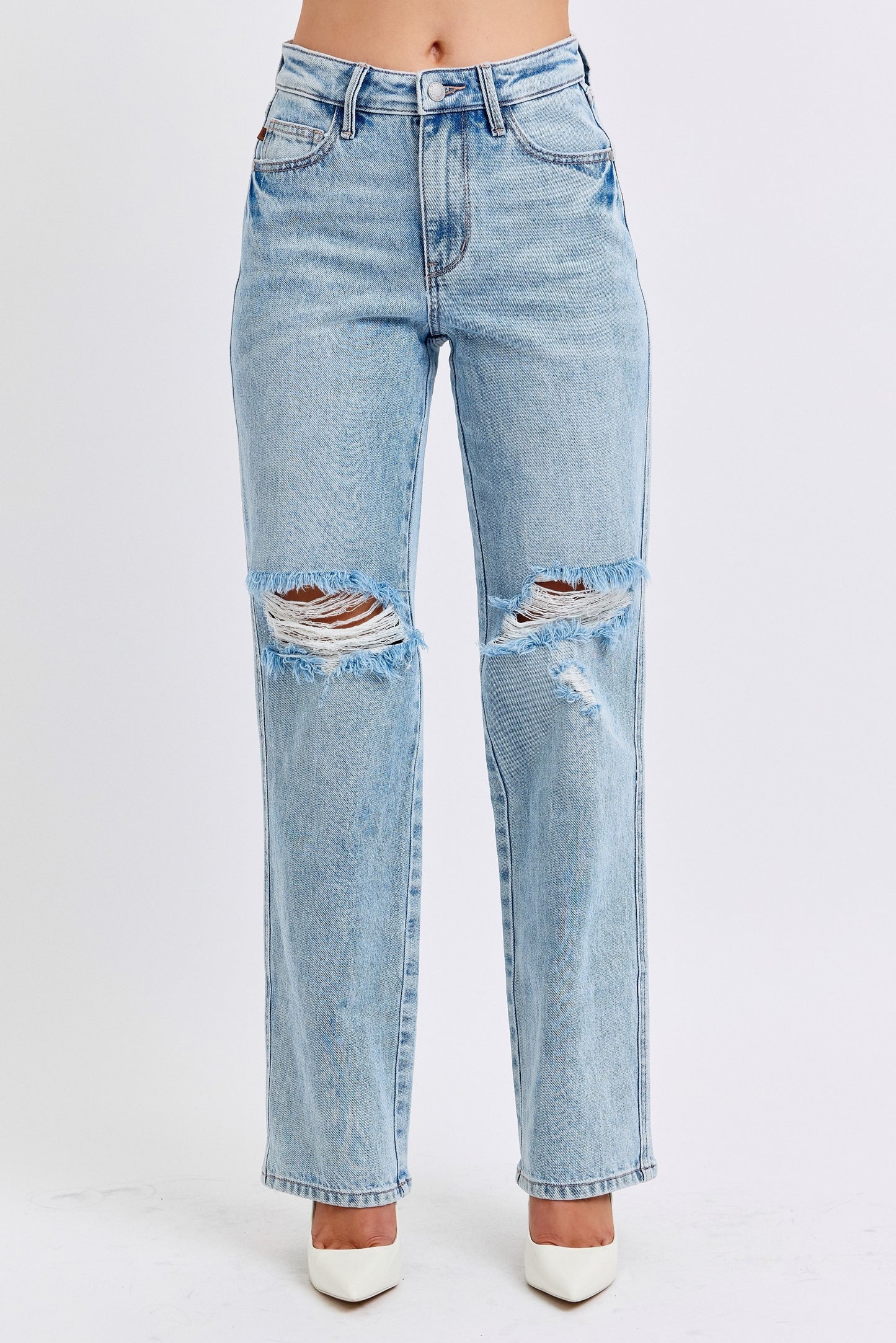 Judy Blue highrise 90s Straight jeans