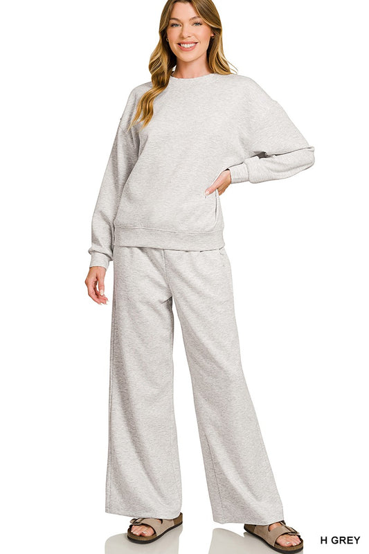 Heather Gray Scuba Set