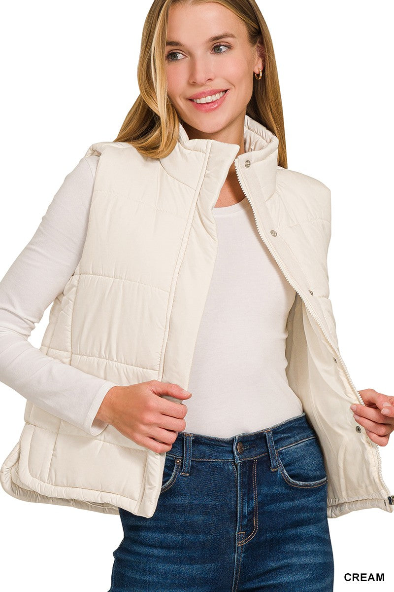 Quinn quilted vest