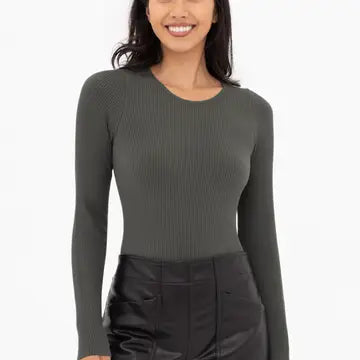 Mono B ribbed bodysuit