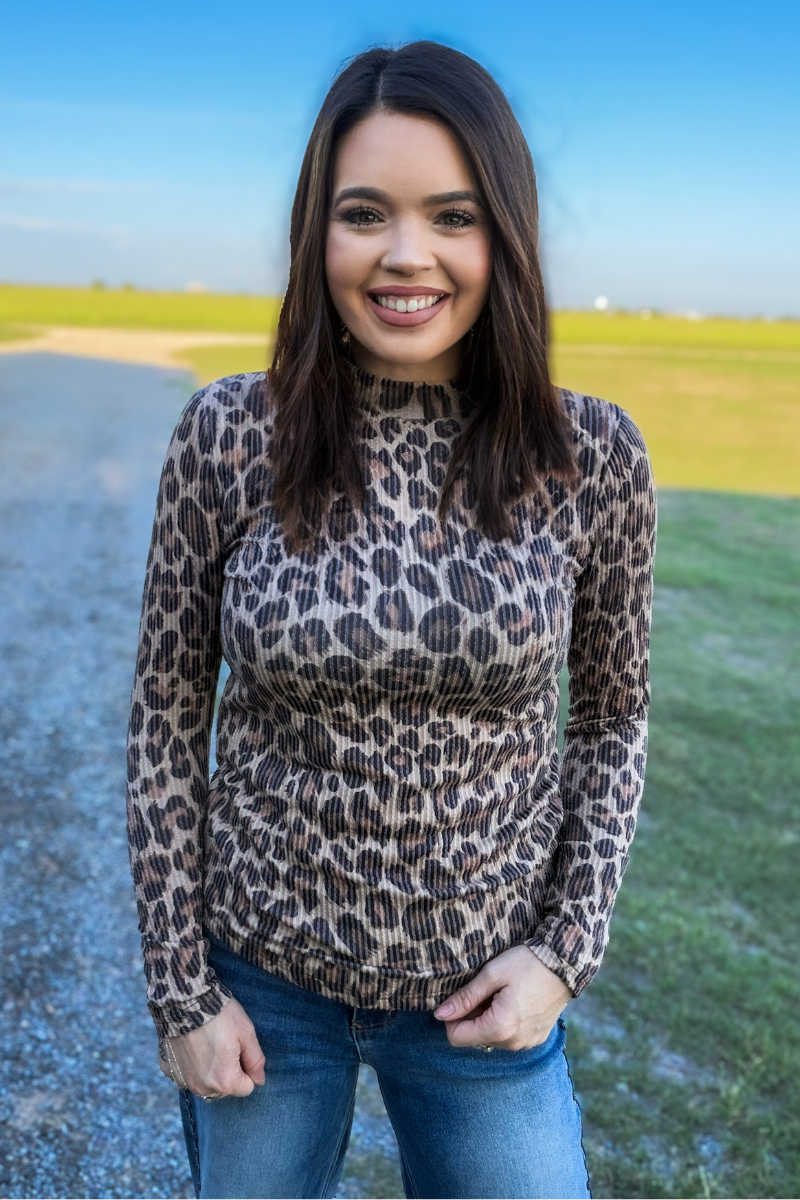 Leopard Top