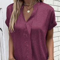 Leopard print blouse