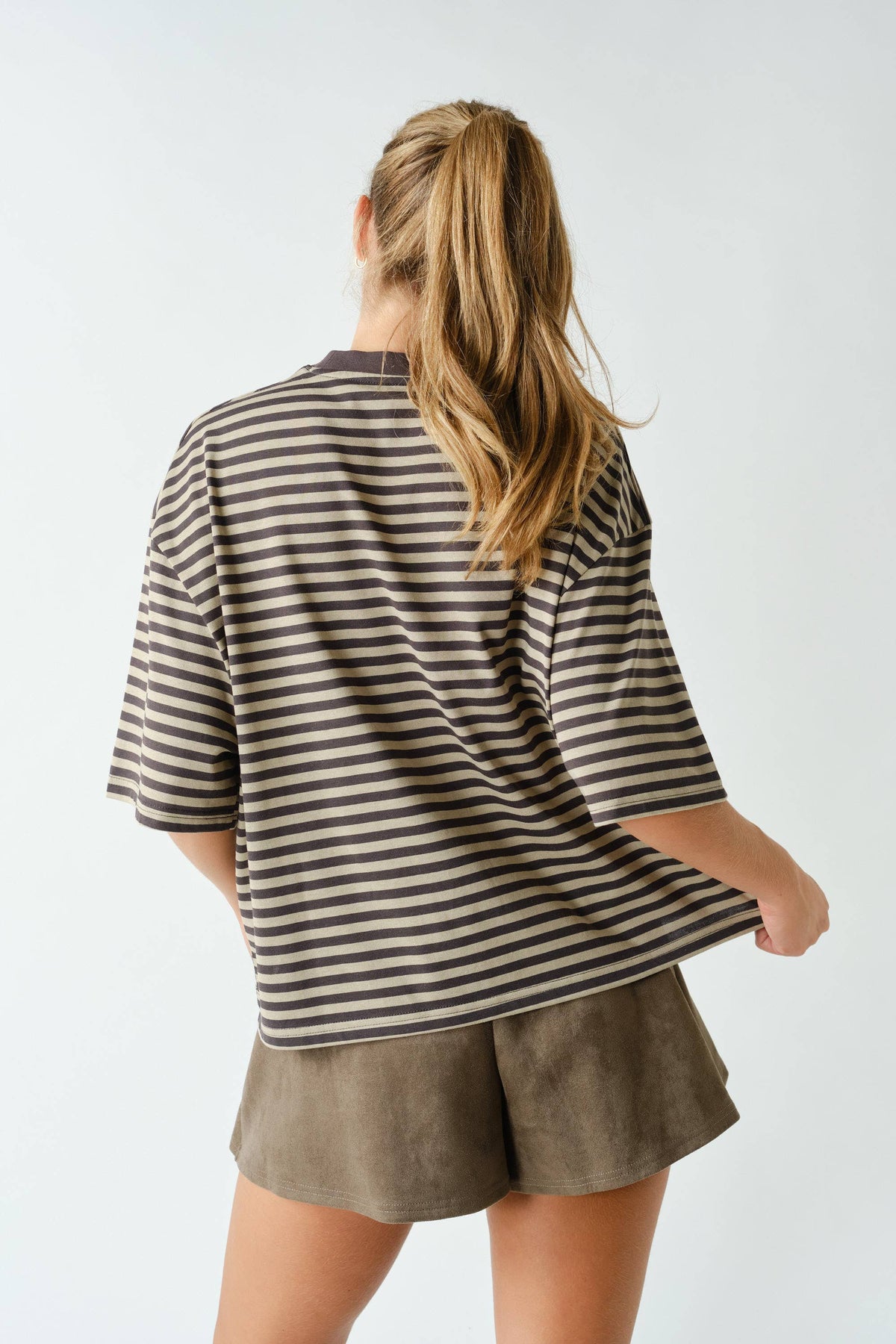 Steph Striped Tee