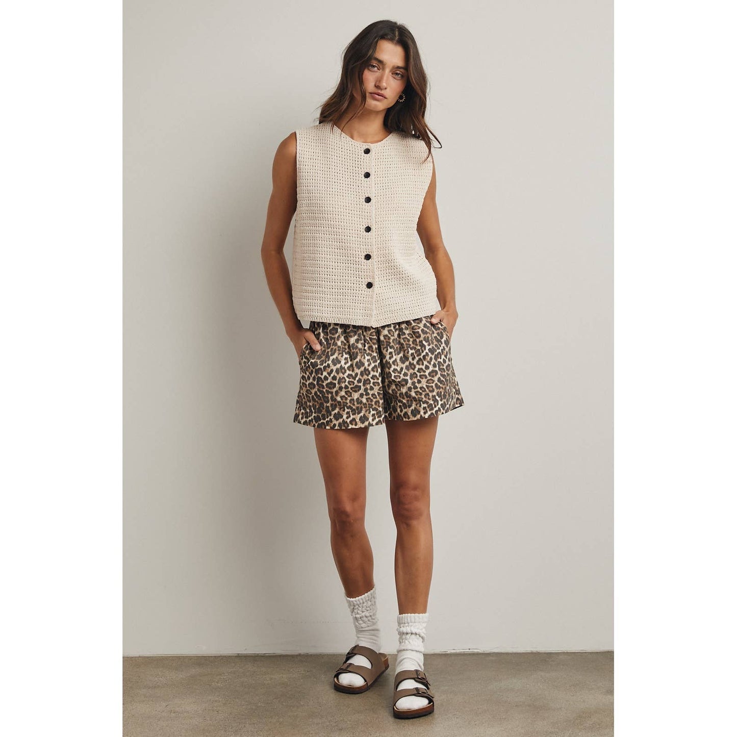 LEOPARD SHORTS