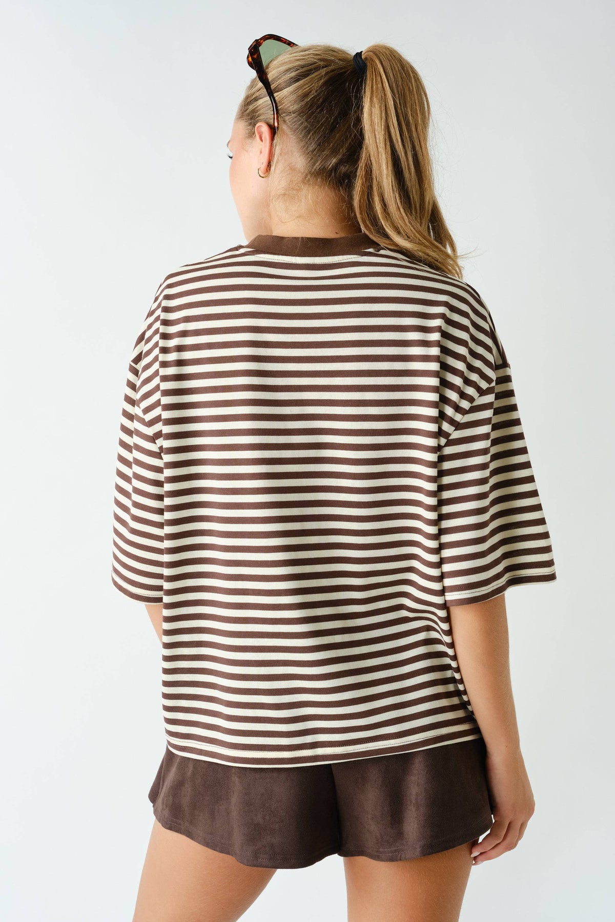 Steph Striped Tee