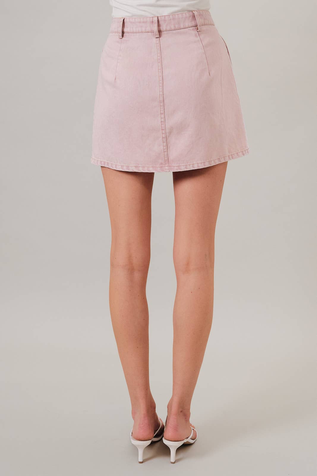 SHORTS LINED WASHED SKORT