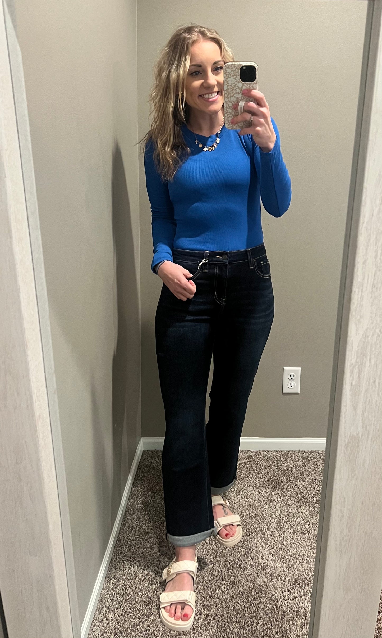 Mono b ribbed long sleeve