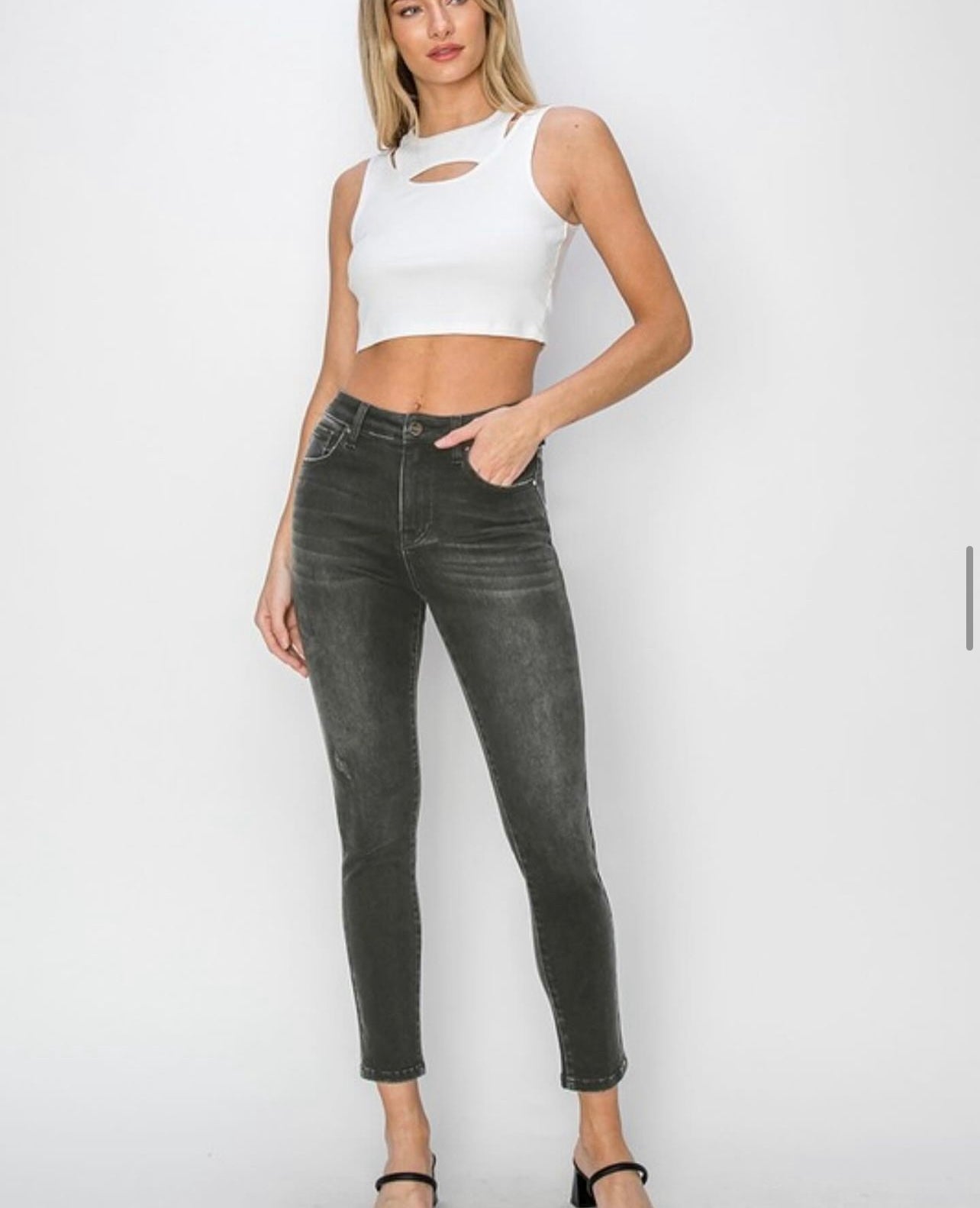 Risen high rise skinny