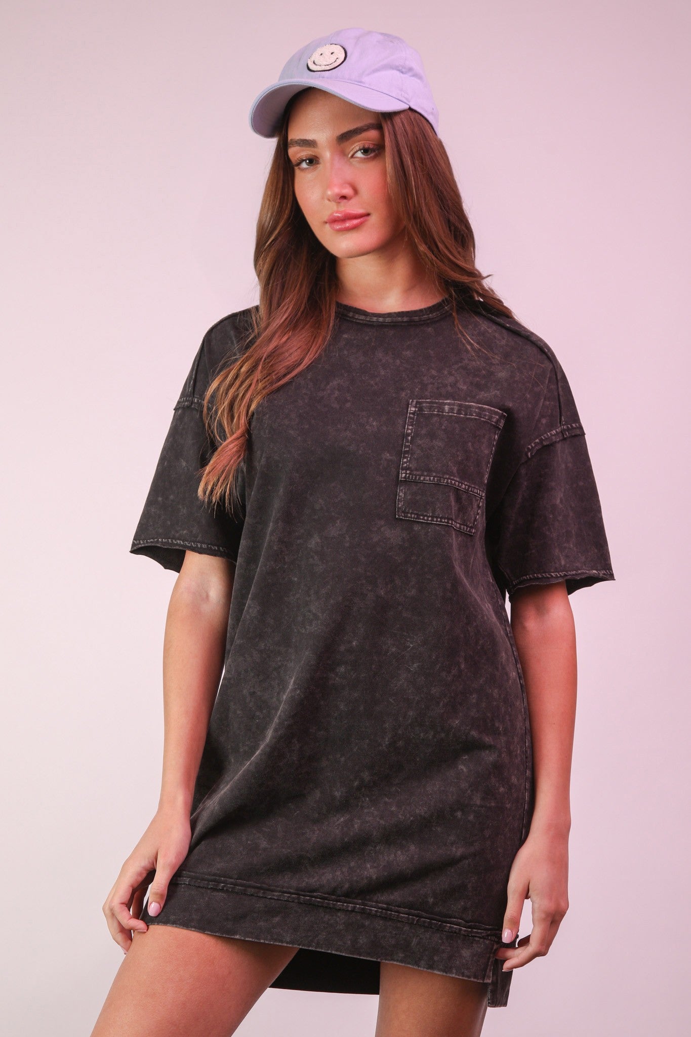 Bex black tshirt dress