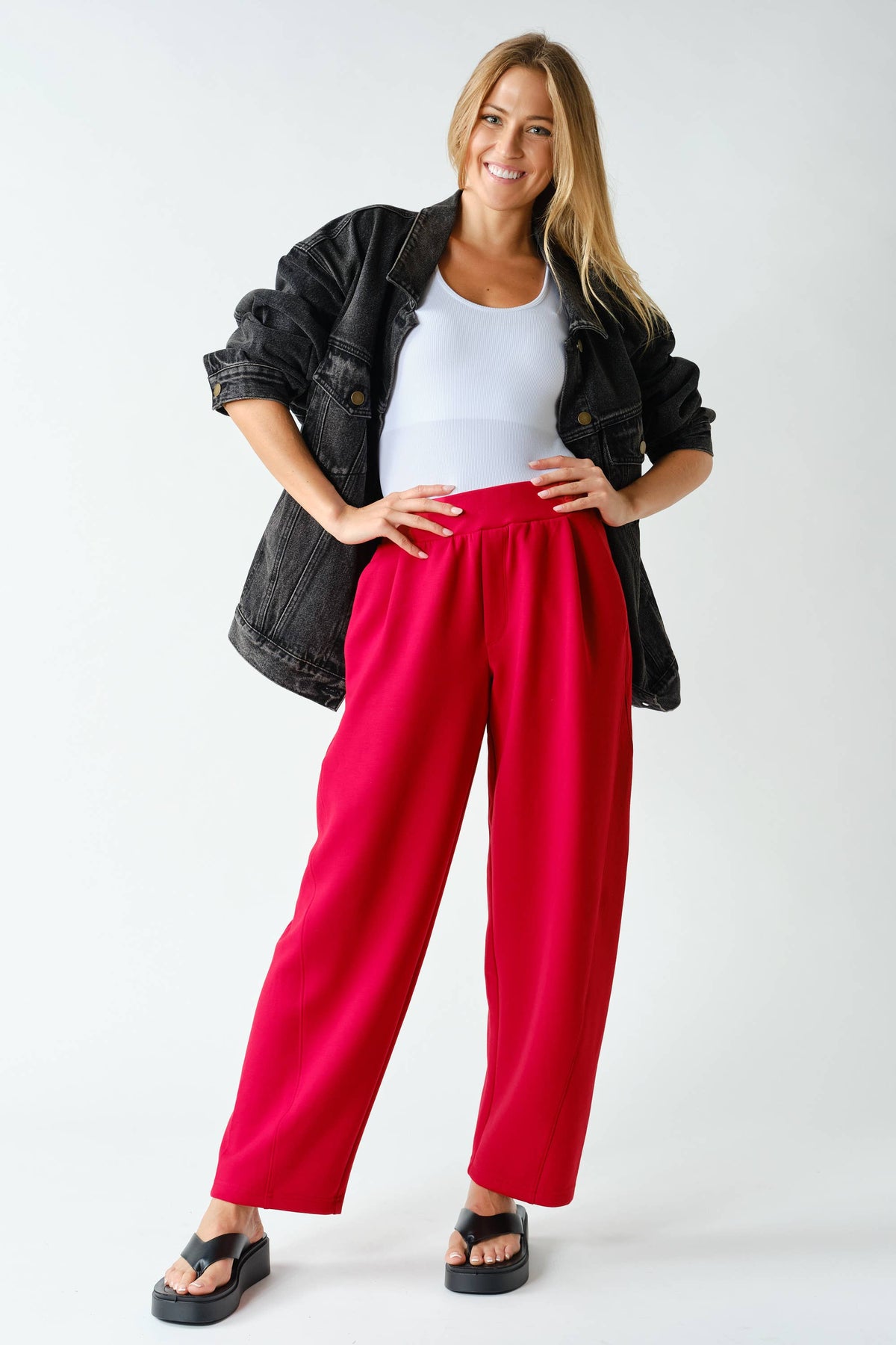 Boxy-Cut Denim Jacket