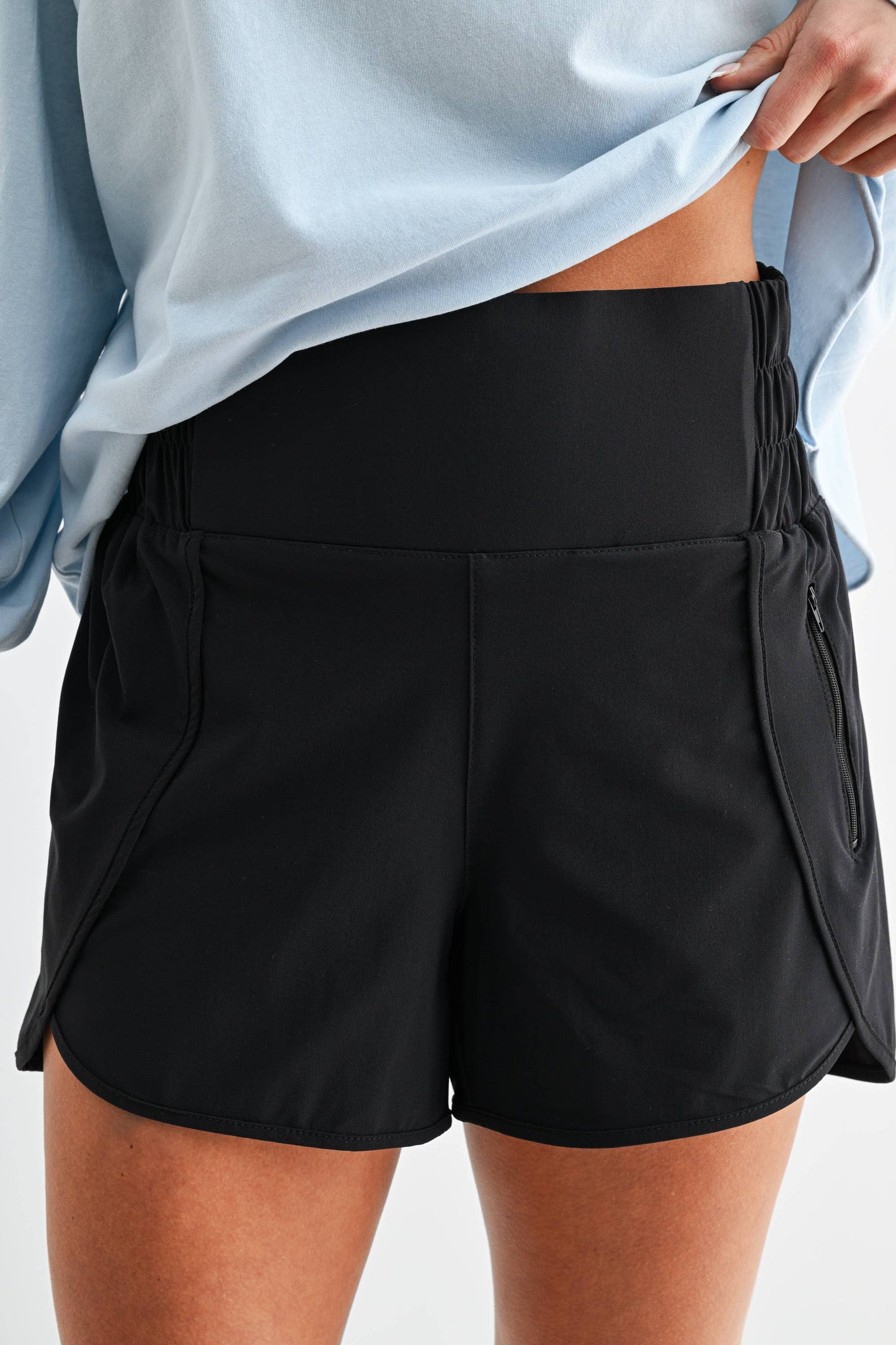 Mono b Scallop Active Shorts