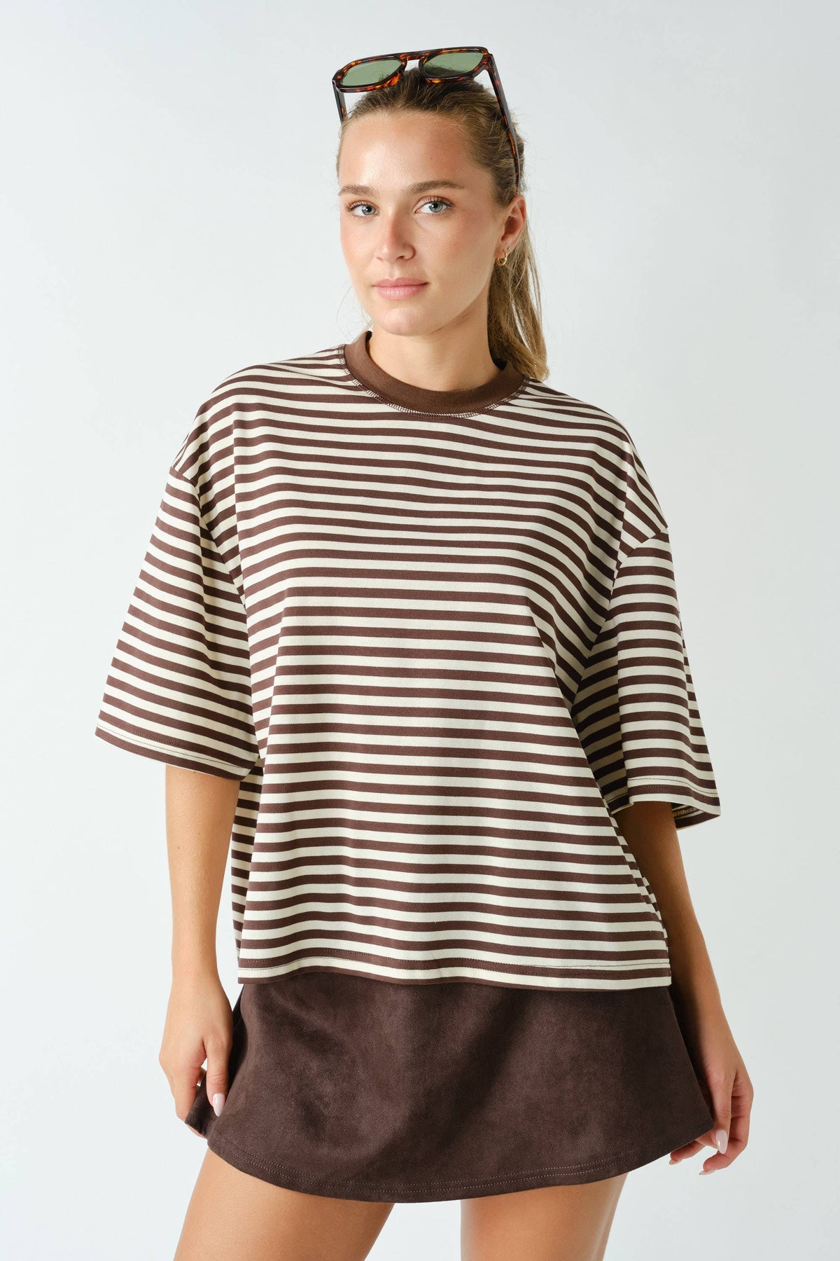 Steph Striped Tee