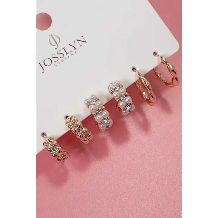 Trio Earring Set